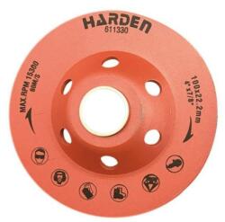 HARDEN Disc Diamantat Turbo, pentru Polizat, Industrial, Harden, 115 mm, 22.2 mm (ZH611332)