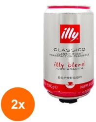 illy Set 2 x Cafea Boabe, Illy Espresso, Butoi, 3 Kg