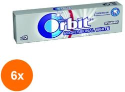Orbit Set 6 x Guma de Mestecat Orbit Professional White, 16.8 g (FXE-6xEXF-TD-EXF17978)