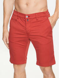 Pierre Cardin Pantalon scurți din material 34770/000/4007 Roșu Modern Fit