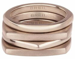 Breil Modern bronz gyűrű szett New Tetra TJ302 (Kerület 54 mm)