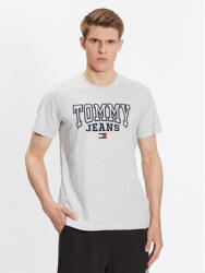 Tommy Jeans Tricou Entry Graphic DM0DM16831 Gri Regular Fit