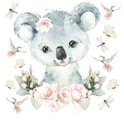 Gario Falmatrica gyerekeknek Animals among flowers - koala