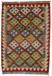 Bakhtar Kilim szőnyeg Chobi 85x119 kézi szövésű afgán gyapjú kilim (100036)
