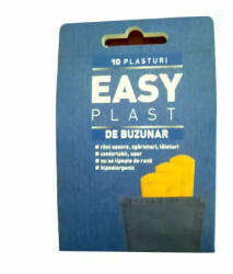 Pharmaplast Plasturi de buzunar Easy Plast, 10 bucati, Pharmaplast