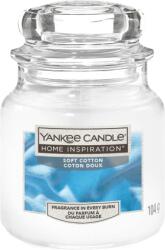Yankee Candle Lumânare parfumată Soft Cotton, 1 buc