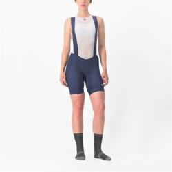 Castelli - pantaloni scurti ciclism cu bretele pentru femei Endurance bibshorts - albastru inchis (CAS-4522048-424) - trisport