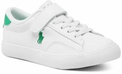 Ralph Lauren Сникърси Polo Ralph Lauren Theron V Ps RF104101 White Smooth PU/Green w/ Green PP (Theron V Ps RF104101)