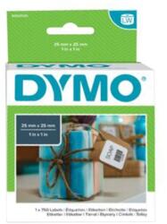 DYMO Etikett DYMO Label Writer 25x25 mm 750 db/tekercs