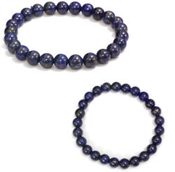  Bratara din Lapis Lazuli Natural - Diametru 54 mm - Rotunda 6, 5-7, 5 mm - 1 Buc