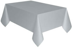 Silver, Ezüst műanyag asztalterítő 137x274 cm (MLG050833) - kidsfashion