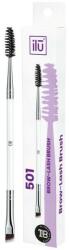 ILU Pensula pentru Gene si Sprancene - Brow-Lash Brush Nr. 501 - Ilu