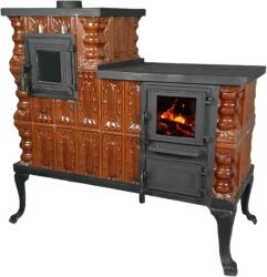 eSemineu Premium Terracotta Boot Type Brown/Natural with Glass Door 10kW left