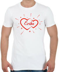 printfashion Erika - Férfi póló - Fehér (11794414)