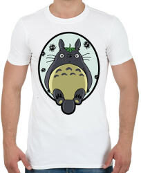 printfashion Totoro - Férfi póló - Fehér (13478372)