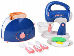 Jokomisiada Set de jucarii pentru bucatarie, Toaster, Mixer, cu accesorii (ZA4278) Bucatarie copii