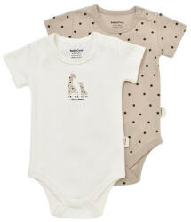 BabyCosy Set 2 body-uri bebe unisex Girafa, BabyCosy, 100% bumbac organic (Marime: 18-24 Luni) (BC-CSY5758-18) - babyneeds