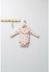 Tongs baby Set de 2 body-uri cu volanase pentru nou nascuti Paris, Tongs baby, roz (Marime: 3-6 Luni) (tgs_4469_4) - babyneeds