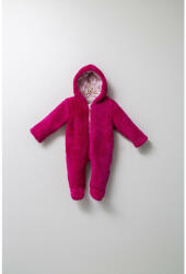 Tongs baby Salopeta plusata de iarna pentru bebelusi, Tongs Baby, captusita cu fermoar, roz inchis (Marime: 6-9 luni) (tgs_3638_rozinch6)