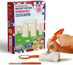 Arkerobox - Set arheologic educational si puzzle 3D, Marea Britanie antica, Stonehenge (ARK2223)