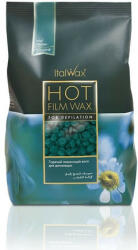 ItalWax Ceara epilatoare elastica cu azulena granule Hot Film Wax Azulene 500g (C_FWP500_AZ_VS)