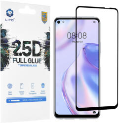 Huawei Folie protectie telefon Huawei P40 Lite 5G - Lito 2.5D FullGlue Glass - Black