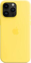 Apple MagSafe-rögzítésű iPhone 14 Pro Max Gyári Szilikontok - Kanári Sárga (MQUL3ZM/A)