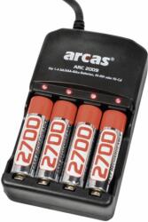  Arcas ARC-2009 4x AA/AAA NiMH Akkumulátor töltő (20702009)
