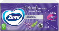 Zewa Deluxe Lavender Dreams 3 rétegű papírzsebkendő (90 db) - pelenka