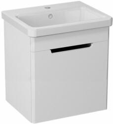 SAPHO ELLA mosdótartó szekrény, 1 ajtóval, 46, 5x65x38, 5cm, fehér (EL055-3030) (EL055-3030)