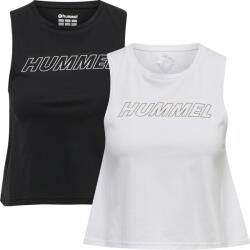 Hummel hmlTE CALI 2-PACK CROP COT TANKTOP Atléta trikó 214973-2144 Méret S