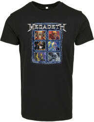 Mr. Tee Megadeth Heads Grid Tee black