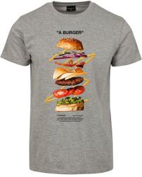 Mr. Tee A Burger Tee heather grey