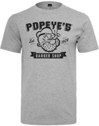 Mr. Tee Popeye Barber Shop Tee heather grey