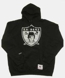 Mitchell & Ness sweatshirt Oakland Raiders NFL Gold Team Logo Hoody black