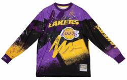 Mitchell & Ness Los Angeles Lakers Hyper Hoops Moto Longsleeve purple