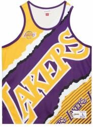 Mitchell & Ness tank top Los Angeles Lakers Jumbotron 2.0 Sublimated Tank purple/yellow
