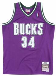 Mitchell & Ness Milwaukee Bucks #34 Ray Allen Swingman Jersey purple (SMJYAC18014)