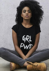 Mr. Tee Ladies GRL PWR Tee black