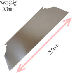 TytanX 0, 3mm-es rozsdamentes penge 250mm
