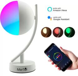 Mentor Veioza smart Mentor WiFi Led RGBW 7W 650Lm 3000k dimabila 26cm (MMDCR02)