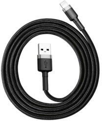 Baseus Cafule 1, 5A 2 m-es Lightning USB-kábel (szürke-fekete) - szalaialkatreszek