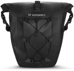 Wozinsky vízálló kerékpáros táska 25l fekete (WBB24BK)