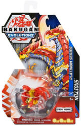Spin Master Figurina Bakugan Evolutions Platinum Series, Nillious, Rosu, 6 cm (20135943)