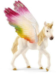 Schleich Figurina Schleich, Bayala, Manz unicorn cu aripi curcubeu (4059433469126)