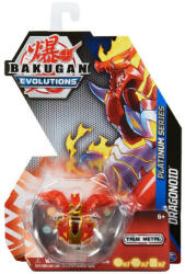 Spin Master Figurina Metalica Bakugan Evolutions, Dragonoid, 6cm, Rosu (20135734)