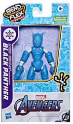 Marvel Figurina Marvel Avengers Black Panther Ice Mission, Albastru, 10 cm, 4 ani+ (5010993954537)