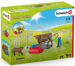 Schleich Set figurine Schleich, Farm World, Centru de spalat vaci (4059433574288)