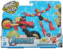 Avengers Figurina Bend and Flex Avengers - Iron Man Flex Rider (5010993792078)
