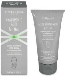 L'Erbolario Cremă de mâini cu acid hialuronic - L'Erbolario Hand Cream Hyaluronic Acid for Him 75 ml